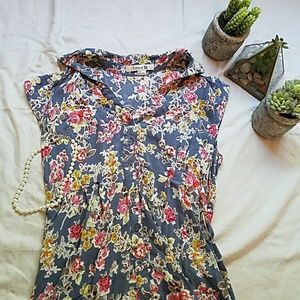 Vintage-inspired floral dress